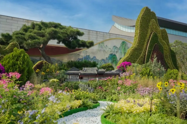 国庆假期游览北京市属公园，这些花坛等你打
