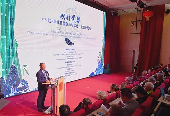 “中欧非竹科技创新与绿色产业合作论坛”举