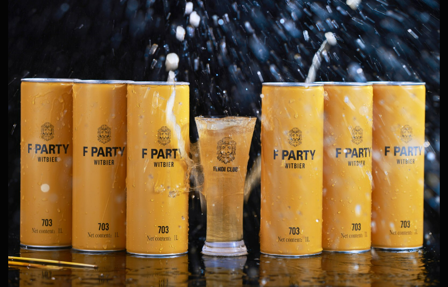 FENDI CLUB精酿啤酒的包装设计: